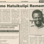 James Hatuikulipi’s father remembered